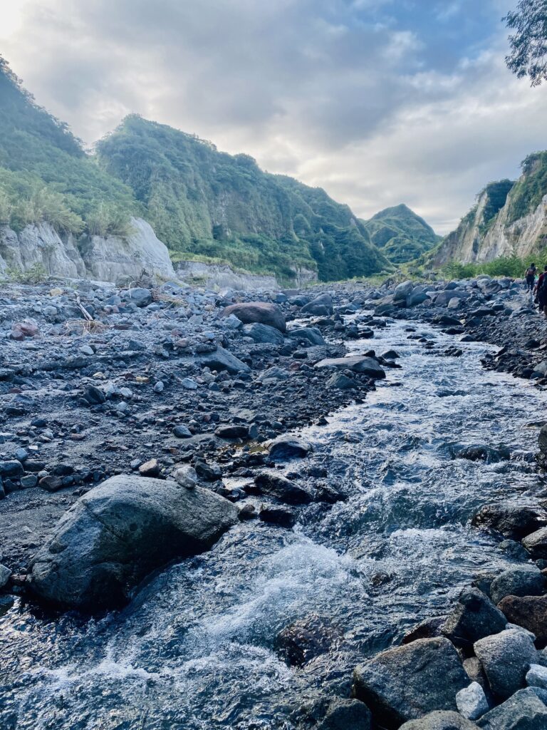 Streams through the mountains